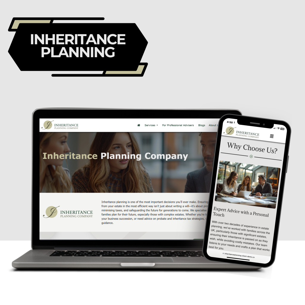 out client case study for inheritance planning walsworth rd