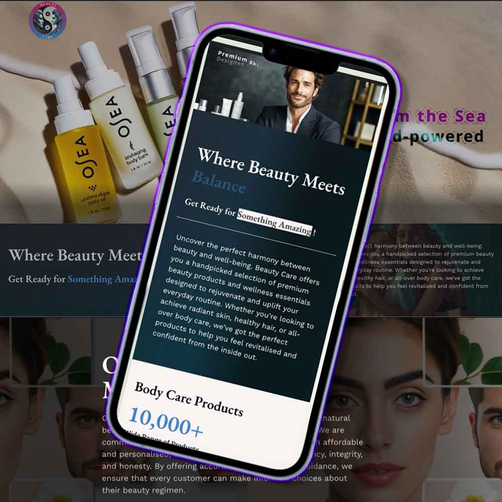 web seo BeautyCAre casestudy